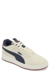 Puma Court Ravine Sneaker In Alpine Snow-red-navy