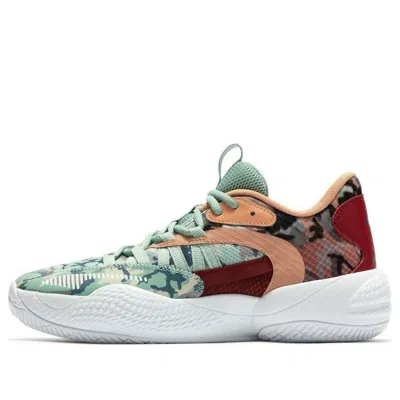 Puma Court Rider 2.0 Digital Basketball Shoes 'digi Camo' In Multi