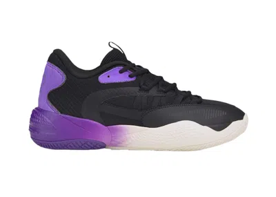 Pre-owned Puma Court Rider 2.0 The Batman Catwoman (women's) Sneakers In Black/purple