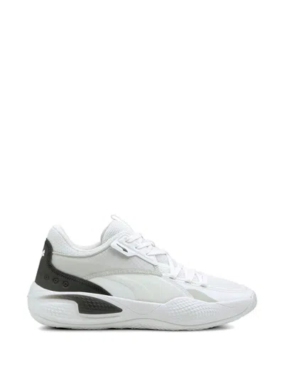Puma Court Rider Sneakers In White