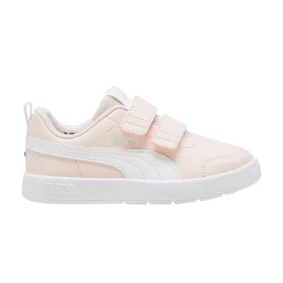 Pre-owned Puma Courtflex V3 V Little Kid 'island Pink White' | Kid's Size 13