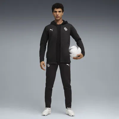 Puma Cp Never Stop Full-zip Hoody Men In Black