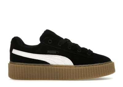 Pre-owned Puma Creeper Phatty Rihanna Fenty Black (women's) Sneakers In  Black/warm White/gum