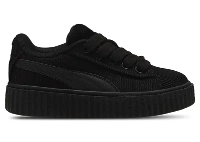 Pre-owned Puma Creeper Phatty Rihanna Fenty Corduroy Sneakers In Black