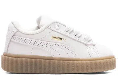 Pre-owned Puma Creeper Phatty Rihanna Fenty Sneakers In Warm White/gold/gum