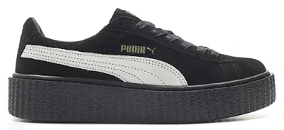 Pre-owned Puma Creepers Rihanna Fenty White (women's) Sneakers In Black/oatmeal