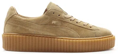 Pre-owned Puma Creepers Rihanna Fenty (women's) Sneakers In Oatmeal