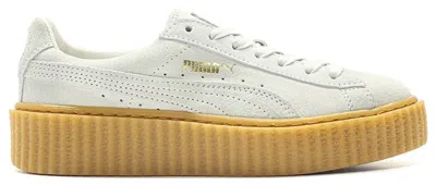 Pre-owned Puma Creepers Rihanna Fenty (women's) Sneakers In White/oatmeal