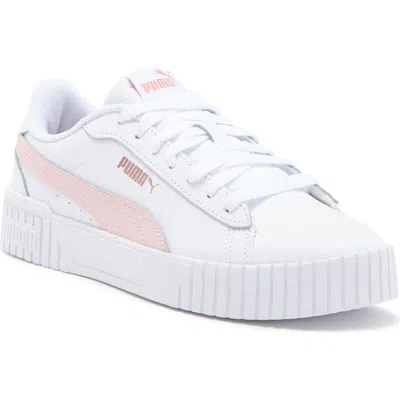 Puma Crew 2.0 Sneaker In  White-mauve-rose Gold