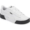 Puma Crew 2.0 Sneaker In  White- White-black