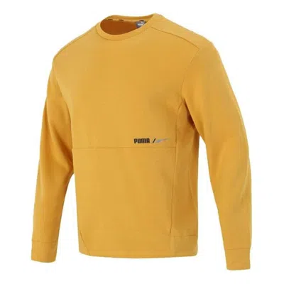 Puma Crew Sweater 'yellow'