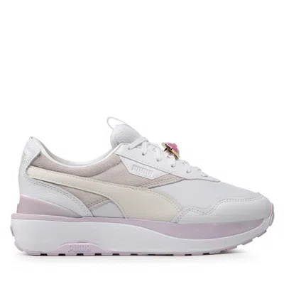 Pre-owned Puma Cruise Rider Crystal.g Galaxy (women's) Sneakers In White/nimbus Cloud
