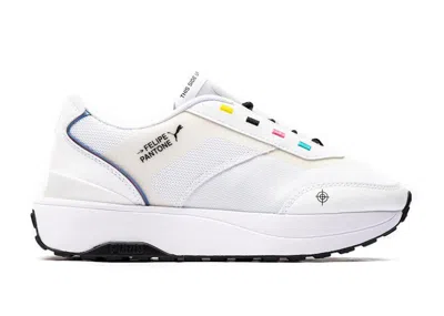 Pre-owned Puma Cruise Rider Felipe Pantone White (women's) Sneakers In  White