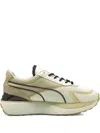 Puma Cruise Rider Infuse "ivory Glow/pebble" Sneakers In Burgundy