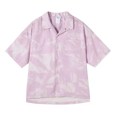 Puma D Aop Shirt 'pink'