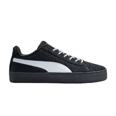 Pre-owned Puma Daily Paper X Court Platform Knit 'black'