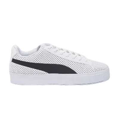 Pre-owned Puma Daily Paper X Court Platform Knit 'white'