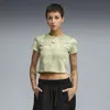 Puma Dare To All Over Print Baby T-shirt Women In Green
