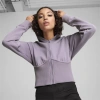 Puma Dare To Gym2k Women's Cropped Hoodie In Pale Plum
