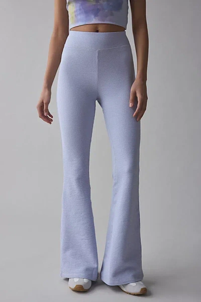 Puma Dare To Textured Flared Legging Pant In Grey, Women's At Urban Outfitters