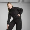 Puma Dare To Women's Oversized Full-zip Woven Jacket In Black