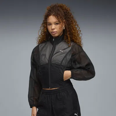 Puma Dare To Women's Oversized Jacket In Black