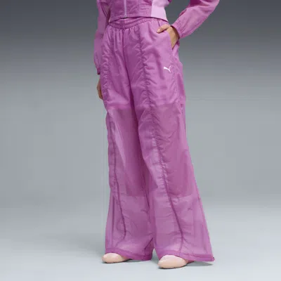 Puma Dare To Women's Relaxed Woven Pants In Pink