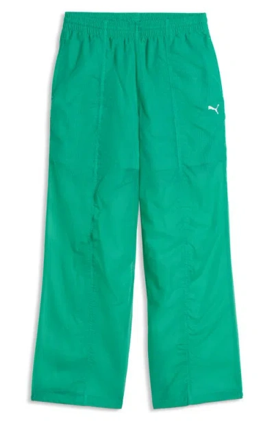 Puma Dare To Woven Track Pants In Green