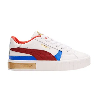 Pre-owned Puma Dc Comics X Cali Star Little Kid 'wonder Woman' | White | Kid's Size 13