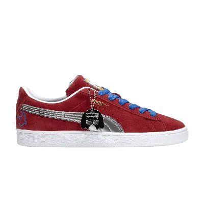Pre-owned Puma Dc Comics X Suede Classic 'suicide Squad - Peacemaker' In Red