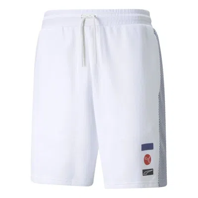 Puma Decor 8 Shorts 'white Red Blue'
