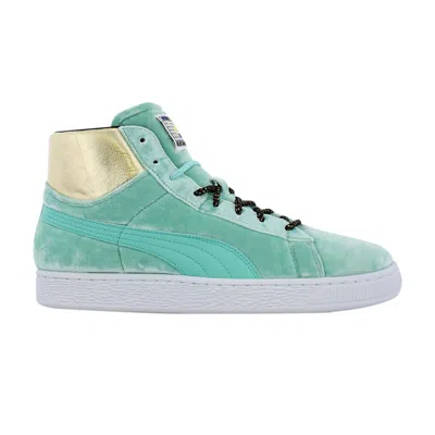 Pre-owned Puma Dee & Ricky X Basket Mid 'lady Liberty' | Green | Men's Size 11.5