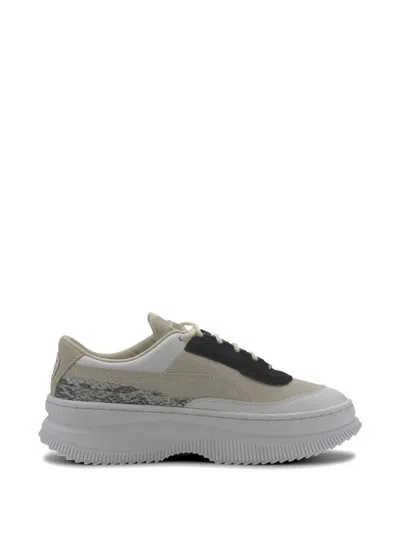 PUMA DEVA REPTILE-EFFECT SNEAKERS