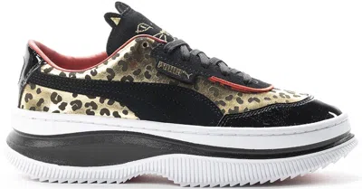 Pre-owned Puma Deva Xld Charlotte Olympia (women's) Sneakers In Black/gold