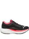 Puma Deviate Nitro 2 "black/fire Orchid" Sneakers In Black