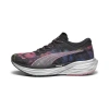 Puma Deviate Nitro™ 2 'marathon Series' Women's Running Shoes In Black-strawberry Burst-yellow Blaze