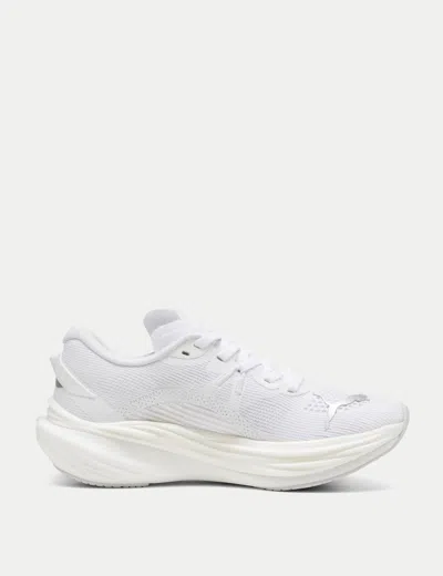 Puma Deviate Nitro 3 Running Shoes In White