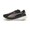Puma Deviate Nitro™ 3 Women's Running Shoes In Black-sunset Glow-sun Stream