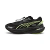 Puma Deviate Nitro™ 3 Winterized Women's Running Shoes In Galactic Gray- Black-fizzy Apple