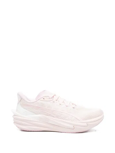 Puma Deviate Nitro 4 Mesh-panelled Performance Sneakers In Pink