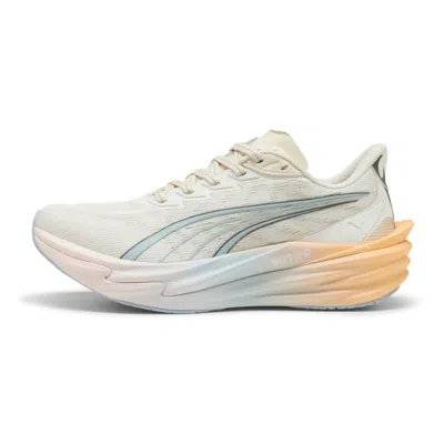 Puma Deviate Nitro 4 Rc White Orange Women's Running Shoes In Multi