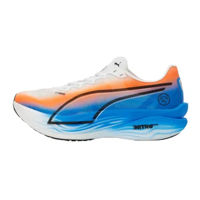 Puma Deviate Nitro Elite 3 Shoe Blue Orange Ss26 Women In Multi