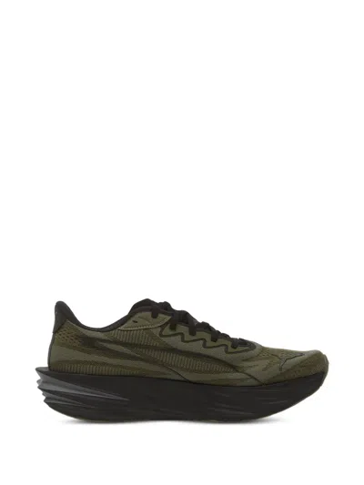 Puma Deviate Pure Nitro Running Shoes In Animal Print