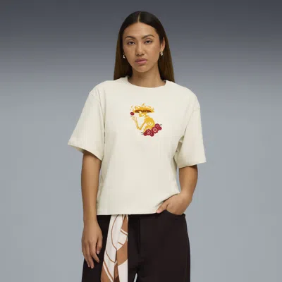 Puma Día De Muertos Women's Relaxed T-shirt In White