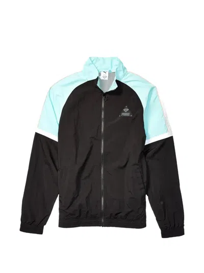 Puma Diamond Xtg Zip-up Sweatshirt In Black