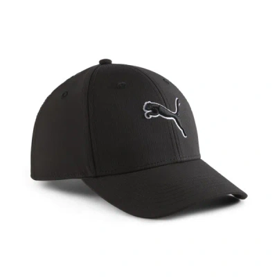 Puma Dillon Big Kids' Adjustable Cap In Black/white