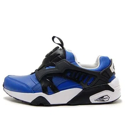 Puma Disc Blaze Leather Running Shoes Blue/white