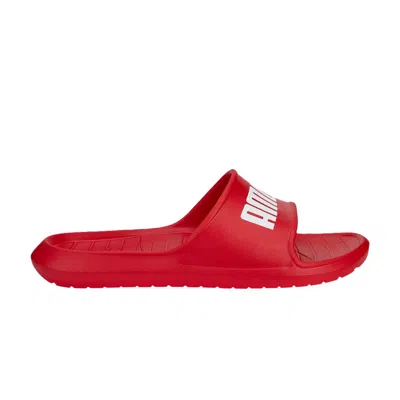 Pre-owned Puma Divecat V2 Lite 'high Risk Red'