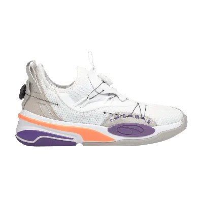 Pre-owned Puma Double Disc 'white Ultra Violet'