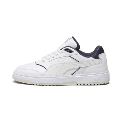 Puma Doublecourt Men's Sneakers In White-new Navy